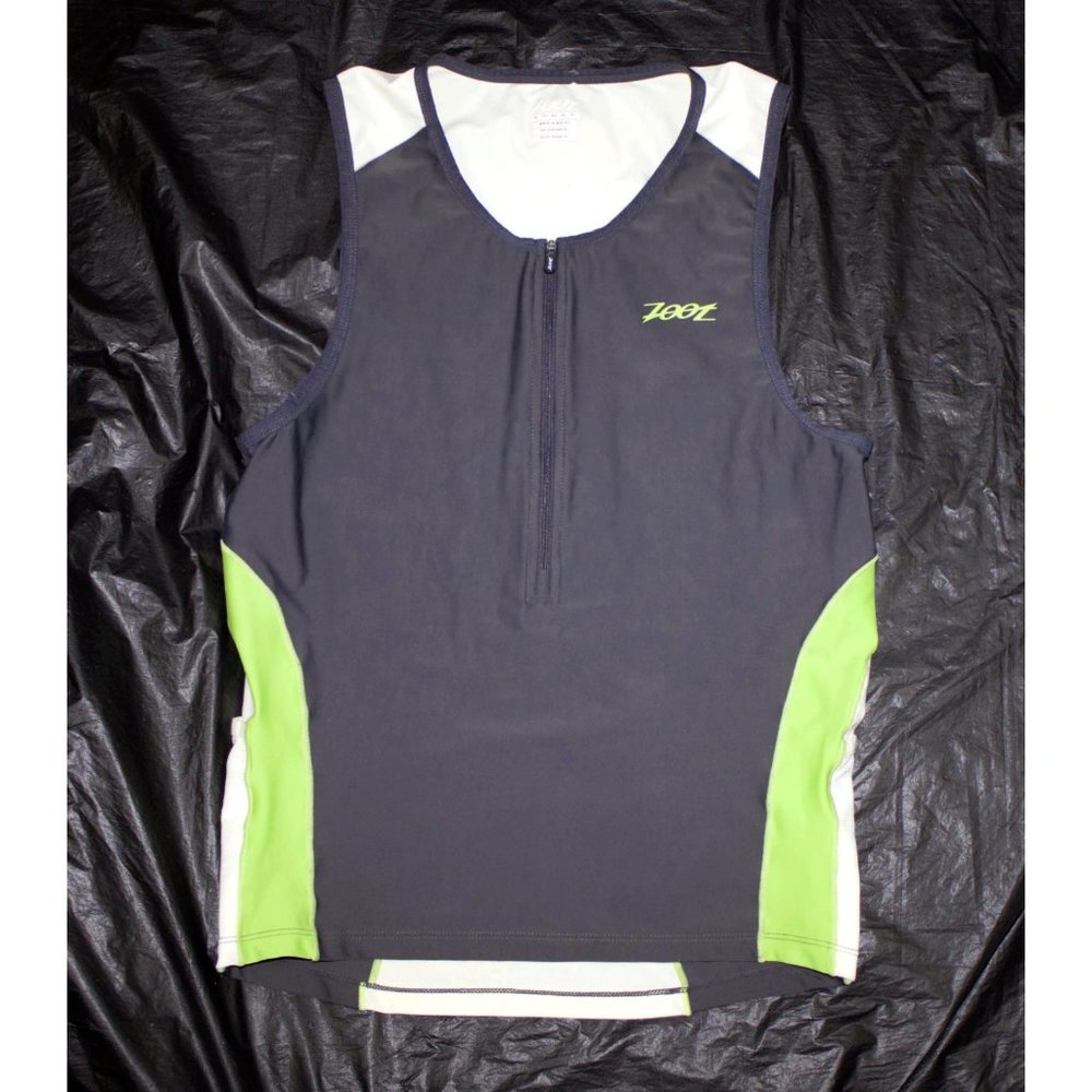 Zoot Sport Sleeveless Jersey Size XL 2 Pocket - Picture 1 of 5